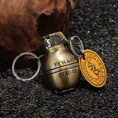 FLICKERFLARE™-GOLD GRENADE LIGHTER