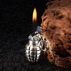 FLICKERFLARE™-GOLD GRENADE LIGHTER