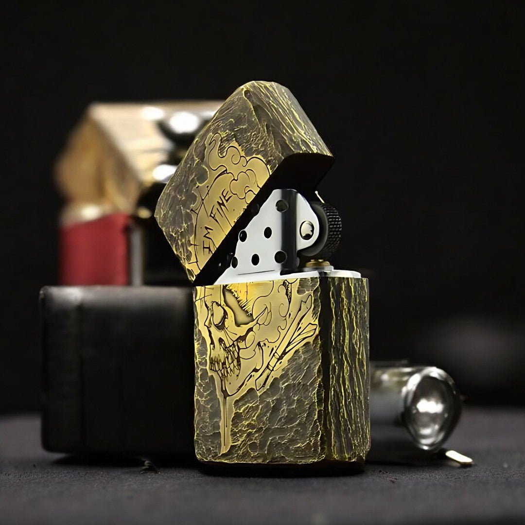 FLICKERFLARE™-SKULL LIGHTER