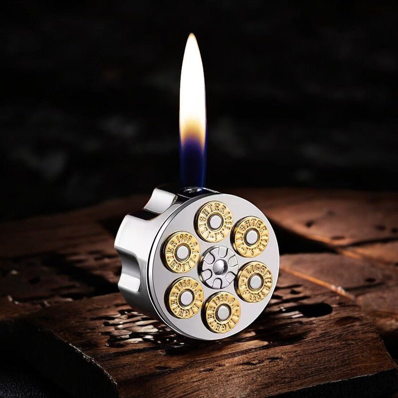 FLICKERFLARE™-REVOLVER WHEEL LIGHTER