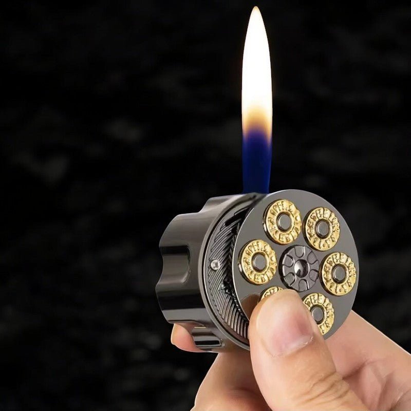 FLICKERFLARE™-REVOLVER WHEEL LIGHTER